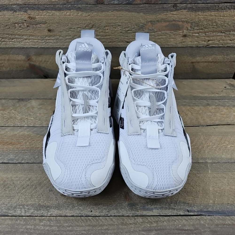 adidas Exhibit B Men's Basketball Shoes White/Black/Grey